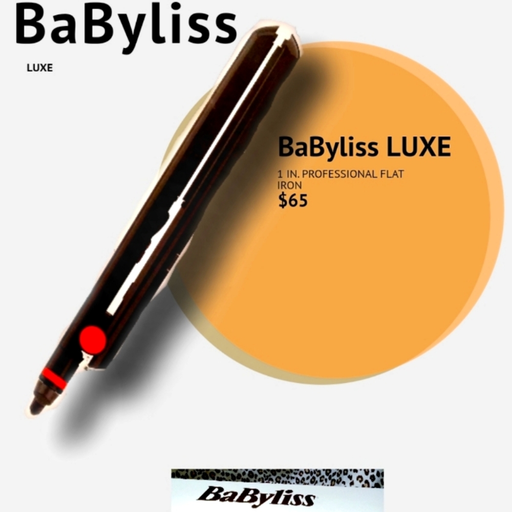 COPY - BaByliss LUXE 1" PROFESSIONAL FLAT IRON
